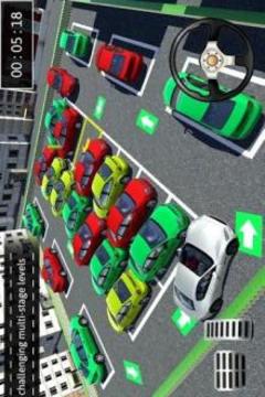 Turbo Driving Car parking Mania游戏截图2