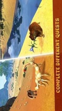 Wild Guinea Pig Life Survival Simulator 3D游戲截圖2
