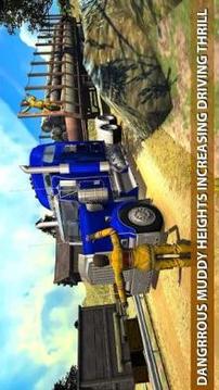 Off Road 8x8 Wheeler Cargo Truck Transporter游戲截圖2