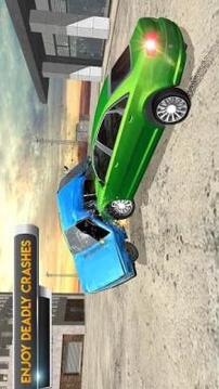 Speed Car VS Car Crusher: Beam Damage Engine游戲截圖1