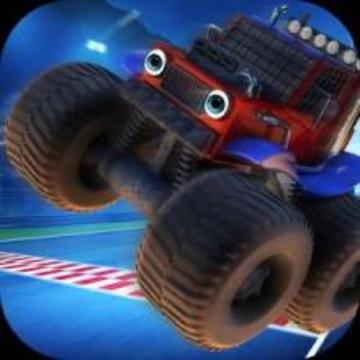 Blaze Monster Truck Race Machines游戲截圖1