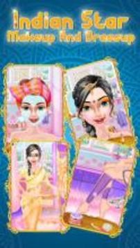 Indian Star Makeup And Dressup游戲截圖5