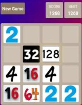 2048 Swipe Game游戲截圖3