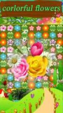 Flower Crush : Best Game Blossom Flower Mania游戲截圖3