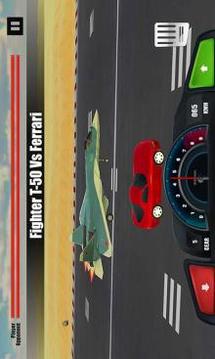 Fighter Jet Vs Sports Car游戲截圖1