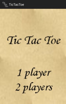 TicTacToe Free游戏截图1