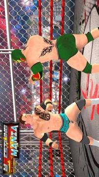 Wrestling Cage Mania - Free Wrestling Games : 2K18游戲截圖5