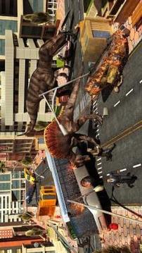 Jurassic Escape Dino City Rampage Simulation 3D游戲截圖1