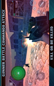 Gunner Battle Commando Attack游戲截圖2