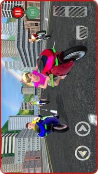 Real Kids Motorcycle Bike Race Free 3D游戲截圖2