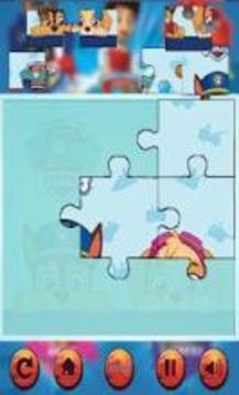 Jigsaw Puppy Paw Puzzle Games游戲截圖1