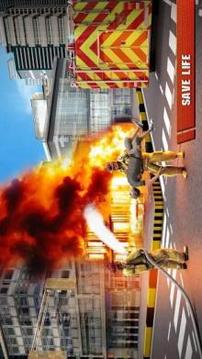 City Firefighter Truck Driving Rescue Simulator 3D游戲截圖3