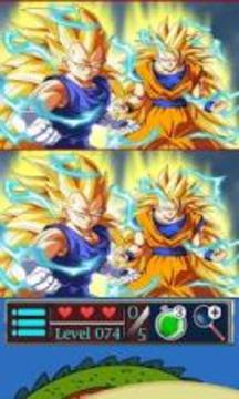 Find Differences Dragon Z游戲截圖4