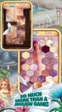 Hidden Scenes Angel Adventure: Picture Tile Swap游戲截圖5