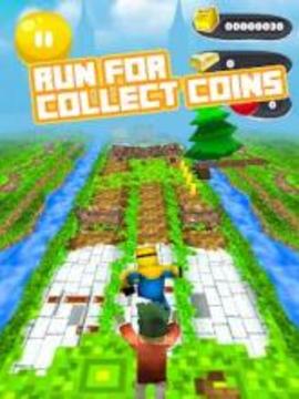 Yellow Banana Me Minion Craft Run游戲截圖4