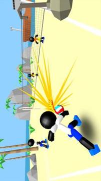 Stickman Beach Volleyball游戲截圖2