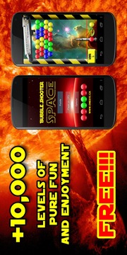 Bubble Shooter Space FREE游戲截圖1