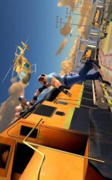US Army Train Hijack: Helicopter Rescue Operation游戲截圖4
