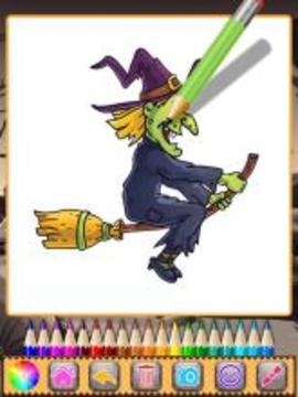 My Halloween Coloring Book:Coloring Game游戲截圖2