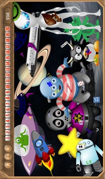 Space Junk Hidden Numbers游戲截圖1