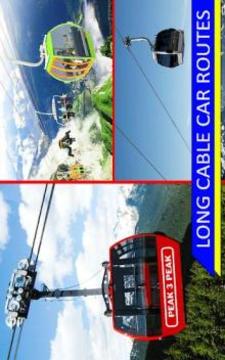 Cable Car Chairlift Sky Tram Simulator游戲截圖5