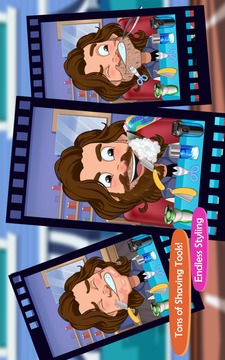 Celebrity Shave - Salon Games游戲截圖1