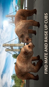 Hungry Bear City Attack Sim 3D游戲截圖4