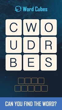 Word Cubes游戲截圖1