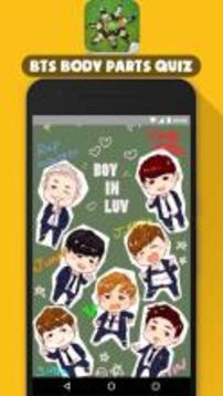 BTS Body Kpop Quiz Game游戲截圖5