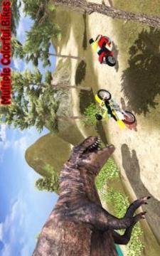 Dino Bike Race Adventure: Dinosaur Escape Games游戲截圖2