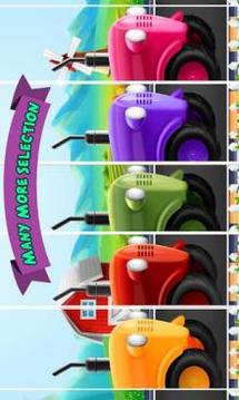 Multi Farm Tractor Wash Game: Repair & Design Game游戲截圖3