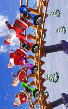 Christmas Vr Roller Coaster游戏截图4