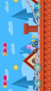 Super doreamon Moto Racing游戲截圖2