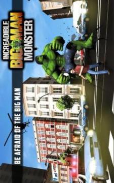 Incredible Monster Big Man Fighting Hero 2018游戲截圖3