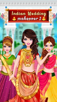 Indian Wedding Dress up & Makeover 2游戲截圖1