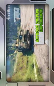 Offroad Mud Tracks Rally : Truck Driving Simulator游戲截圖1