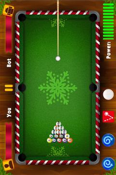 Pool Billiards Master Xmas游戲截圖3