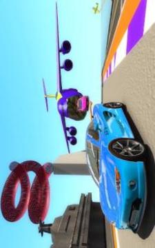 Airplane Pilot Cars Stunt Battles游戲截圖1