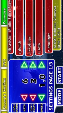 Rhythm Galaxy Smartphone Free游戲截圖1