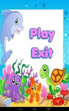 海洋动物拼图游戏截图1