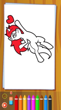 Coloring My Pony - MLP Coloring book游戲截圖2