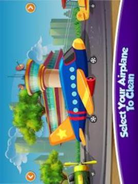 Plane Wash Salon Workshop Game游戲截圖3