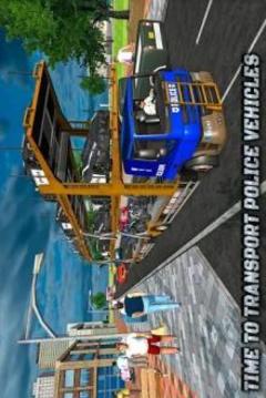 Police ATV Bike & Car Plane Transport Truck Game游戲截圖4