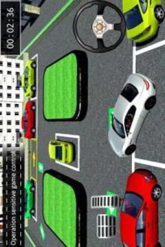 Turbo Driving Car parking Mania游戏截图4