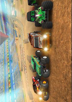 Extreme Monster Truck Stunt Parking Driving School游戲截圖3