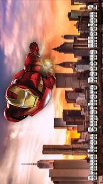 Grand Iron Superhero Robot Flying Rescue Mission 2游戲截圖1