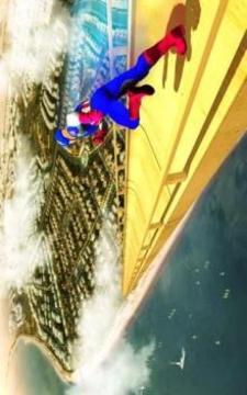 Captain Hero Vs Mega Ramp - Impossible Stunts Race游戲截圖4