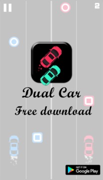 Dual Cars - The Cars game.游戏截图2