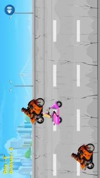 Princess Motorbike Rider游戲截圖4