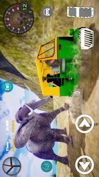 Hill Climb Tuk Tuk Taxi Driver游戲截圖4